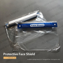 Clear Anti-Fog Face Shield Ajustável Headband